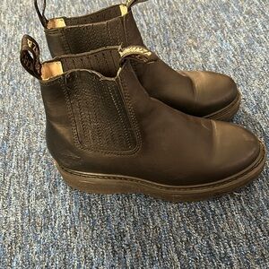 Bonanza Burgundy Leather Pull On Boots